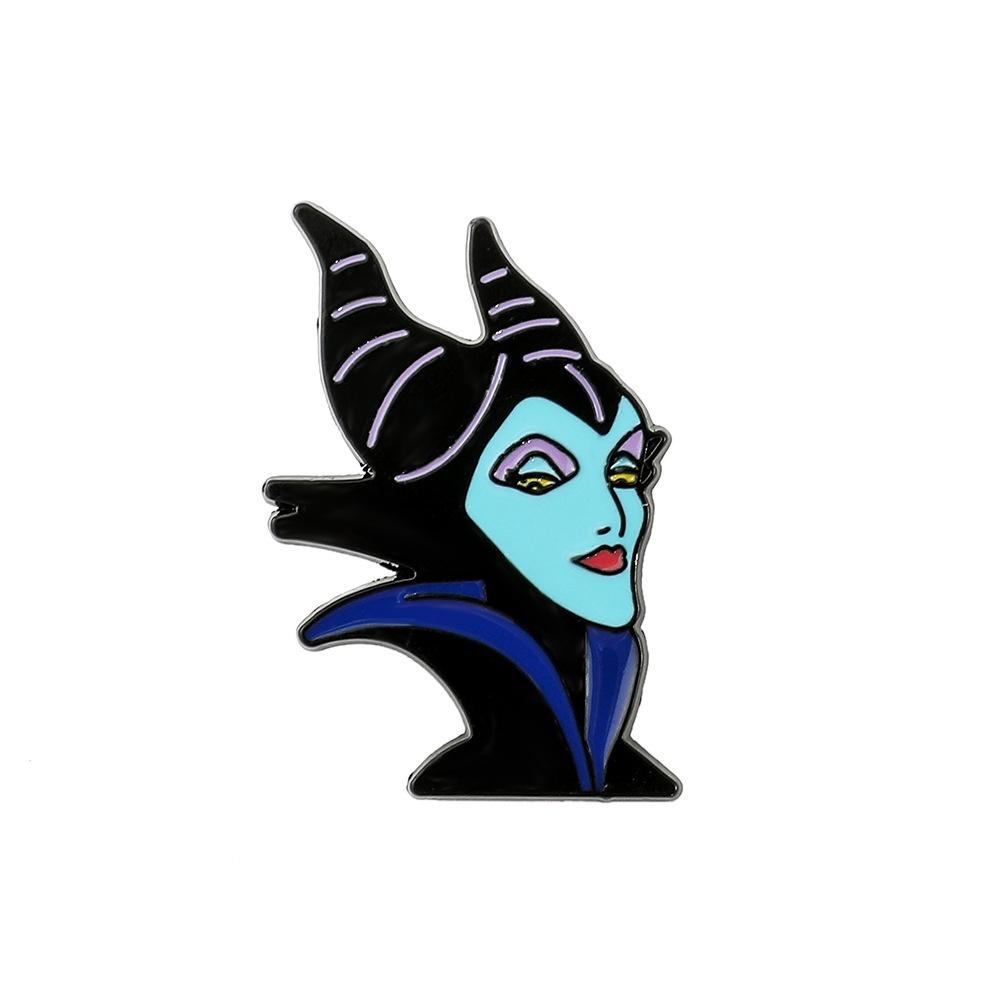 Drop Processed Oil Brooch Stylish Gothic Witch Pin Halloween Theme European And American Style