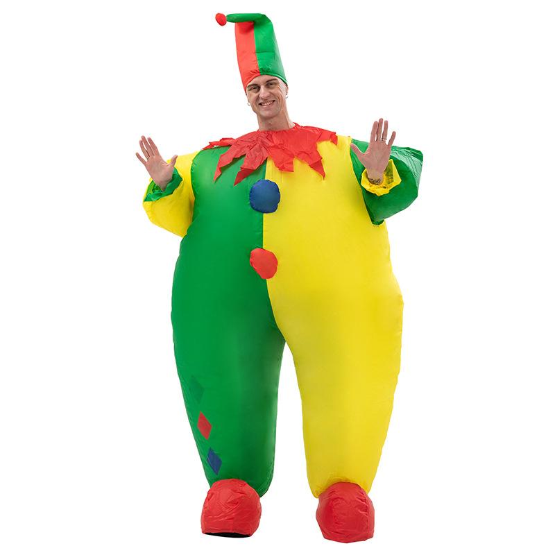 Halloween Doll Costume Adult Cartoon Doll Funny Funny Props Funny Clown Inflatable Suit