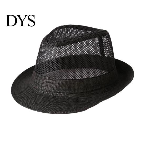 Cappello Estivo con Protezione UV da Uomo, Cappello da Sole Traspirante, Cappellino da Pesca a Rete con Ampia Visiera per Mezza Età, Casual, Paglia, Anziani, Leggero, Pieghevole, Esterno, Spiaggia