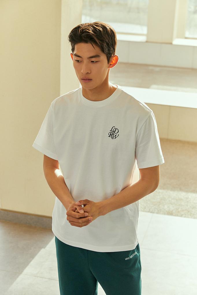 LEADRAW New Symbol Short Sleeve T-Shirt _ White