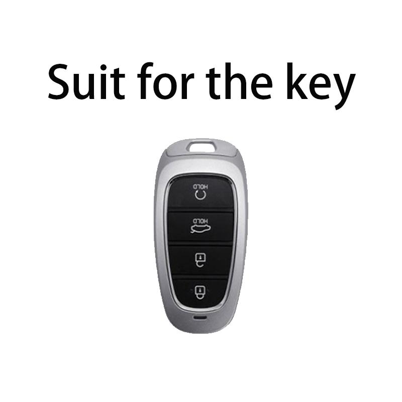 Tpu For Hyundai Palisade  Tucson Santa Fe Atos Solaris Prime Nexo Sonata Staria Ioniq Car Key Case Cover Fob Accessories