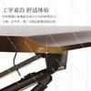 Pneumatic Lift Computer Desk, Standing Workbench, Home Writing Office Desk, Small Notebook, Movable Desk for Home and Office Use