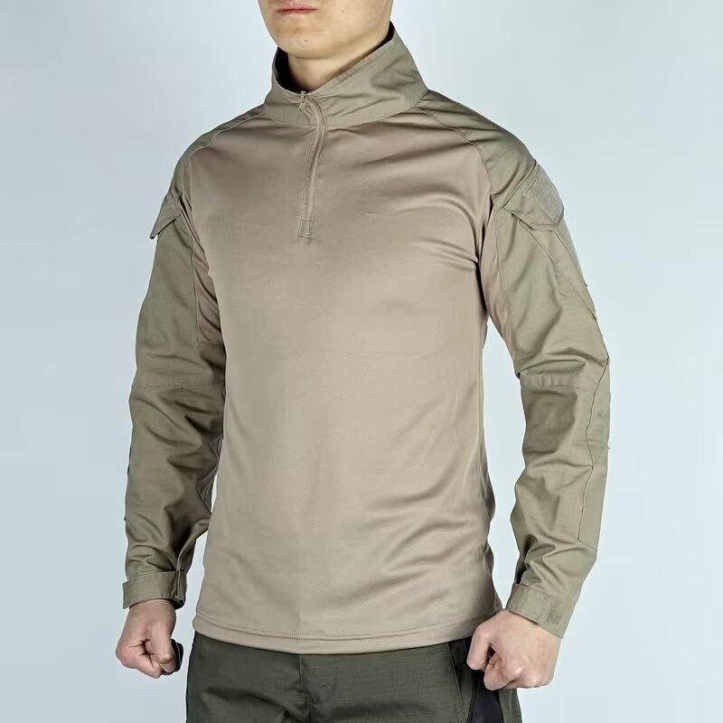 Men's Camouflage Outdoor Sports Breathable & Durable Combat T-shirt