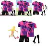 Stylish 2021 Paris Third Away Purple 7 Mbappe Football Kit 4 Ramos Jersey 30 Messi Suit Multiple Sizes