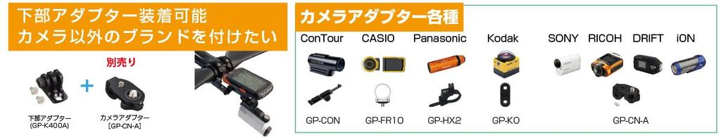 Bryton Combo Halterung Schmaler Typ mit Unterteil für Bryton Rider Serie für Lenkerklemmdurchmesser [RECMOUNT] (Doppelhändiger Adapter) [BRY-Narrow19+GP],