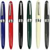 Jinhao 992 Fountain Pen Set, Student 6 Color Pen Set, Silver Clip, Solid Colors(Black, Blue, Green, Grey, Red, White)