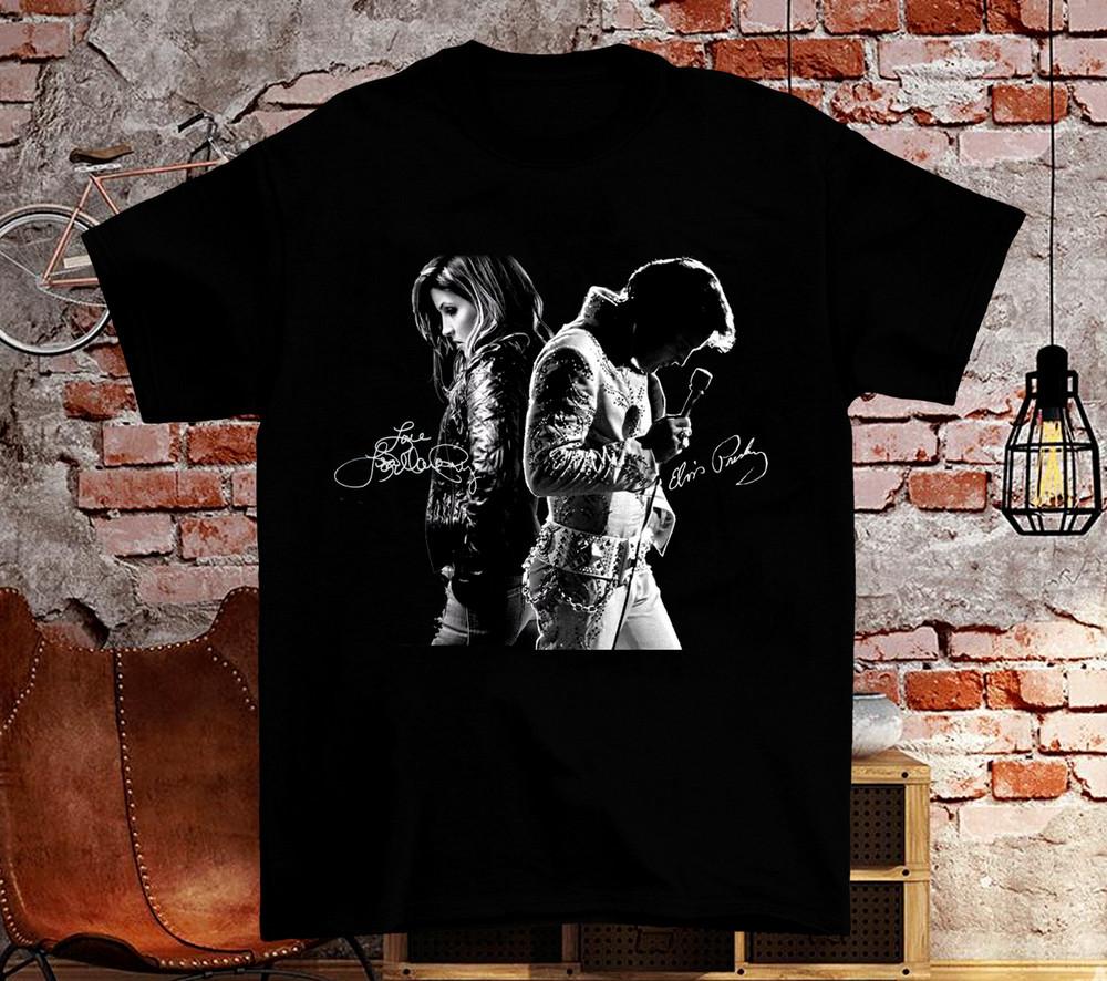 Lisa Marie Presley- Elvis Presley All Gift For fan memories Shirt Unisex T-Shirt S