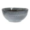 Retro Vertical Pattern Ceramic Bowl Household Dish Bowl Restaurant Noodle Bowl Salad Bowl Characteristic Ice Crack Glaze Tableware Round Bowl