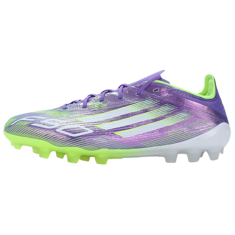 Adidas F50 Elite Comfortable Fashion Durable Soccer Shoes Unisex Soccer Shoes Purple Green JH7639