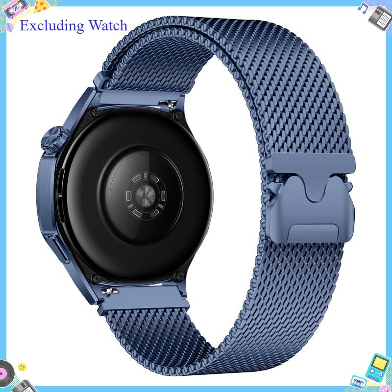 18/20/22mm Milanese Loop Strap For Huawei Watch GT6Pro 5 4 GT5Pro 46mm Metal Parachute Buckle For Samsung Galaxy Watch 7 6 4 4