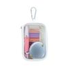 Sun-Star Stationery Snoopy Pouch with Carabiner, "My Collection" Snoopy, S2334232