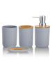 4Pcs 5pcs Bathroom Accessories Set Plastic Bathroom Decor Sets Accessories