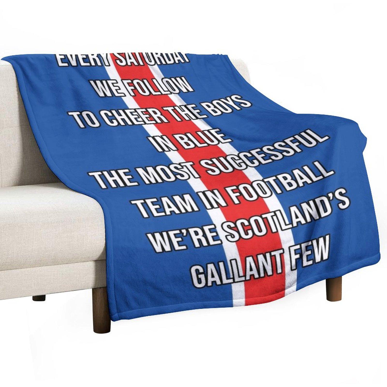 Every Saturday We Follow Throw Blanket sofa bed Plaid on the sofa Quilt Sleeping Bag Blankets 30x40in