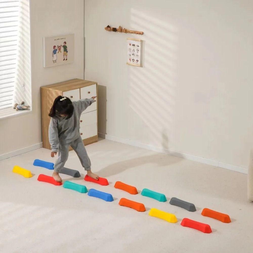Outdoor Balance Training Foam Steps Stepping Stone Stack Stone Balance Sports Toys  Gift