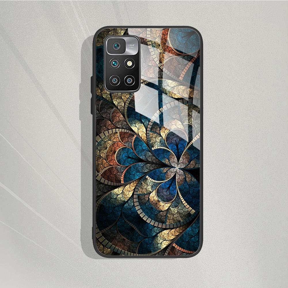 For Xiaomi Poco M4 Pro Case 5G Poco M4 Pro 4G Cool Tempered Glass Cover Phone Case For Poco X4 Pro 5G Bumper Protective Capa