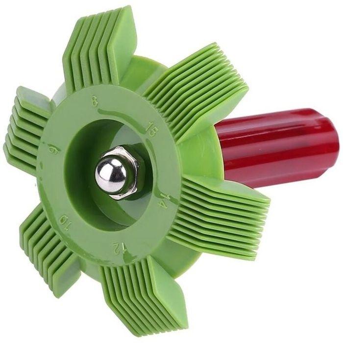 Peigne de Condenseur AC Evaporateur à Condensateur Radiateur Coil Fin Lisseur Peigne Râteau Outil de Conditionnement D\'air