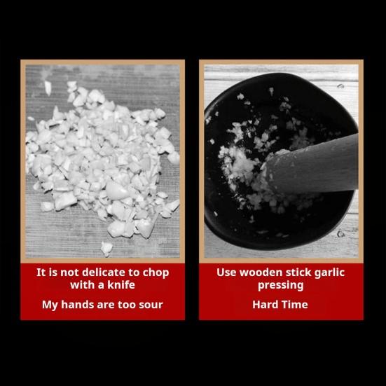 Lis na česnek Nerezový mlýnek na česnek Snadné čištění Drtič česneku Ergonomická kolébka pro drcení bez námahy Kuchyňský přístroj pro domácí restauraci