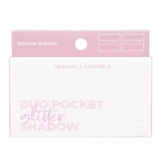 DOOWON Peripera Duo Pocket Glitter Shadow 02 Seashell Crumble (1 piece)