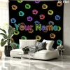Among Us Custom Name Wall Tapestry Aesthetic Wall Hanging Printed Fabric Blanket Decorative Tapestries for Bedroom Living Room Home Decor