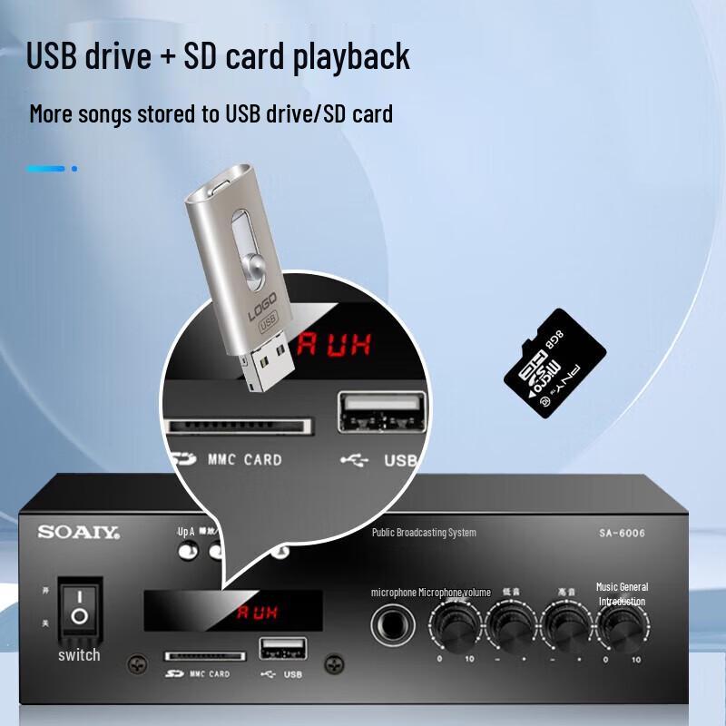 Soaiy SA-6006Y Bluetooth Ceiling Speaker System