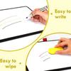 4 Farben löschbarer Whiteboard-Markerstift Büro Trocken abwischbare Marker Whiteboard-Stift Büro- und Schulbedarf