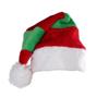 Hand-Sewn LED Plush Christmas Hat with Strap - Holiday Decoration for Adults & Children