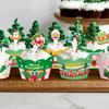 Christmas Cupcake Wrappers Merry Christmas Decorations For Home Xmas Ornaments Decor Navidad Kerst New Year Gift Decor 2025