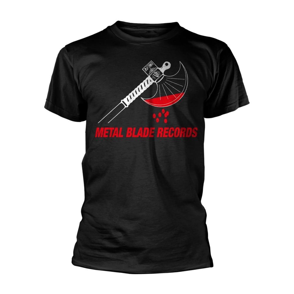METAL BLADE RECORDS - AXE LOGO BLACK T-Shirt Medium XXXL