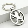 Leather Alloy Car Logo Key Rings Holder Keychains x Pendant for For Peugeot RCZ 108 206 208 301 308 407 408 2008 3008 4008 5008