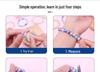 Acryl 24-Fächer Perlen-Set für DIY Armband und Schmuckherstellung