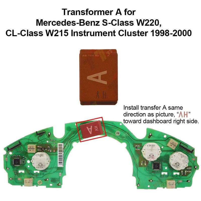 Transformer A for Mercedes-Benz S-Class W220, CL-Class W215 Instrument Cluster