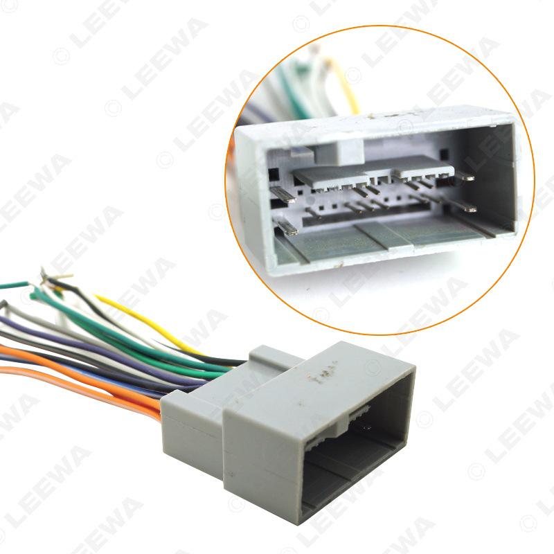 Compatible Wiring Harness for Honda Accord/City/Fit: Tail, Radio, CD Player, Power, and Speaker Wires