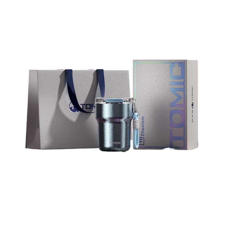 Temec Pure Titanium Insulated Coffee Tea Mug