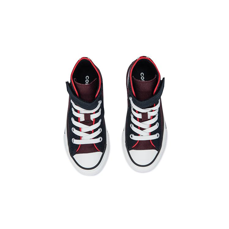 Converse Chuck Taylor All Star Retro EasyOn High PS Bloodstone Kids Sneakers Red Black A08456C