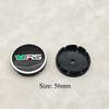 2025 New 4Pcs/set 56mm VRS Logo Car Wheel Center Caps Cover Sticker For Skoda Panal Octavia 2 3 A7 Fabia MK1 VRS Label Accessori