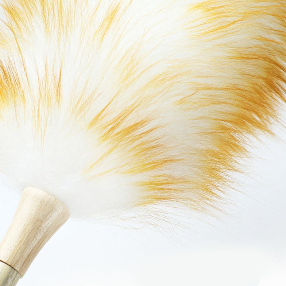 Wood, Wool, Plastic, Fiber Anti-shed Fluffy Feather Dust Cleaner
