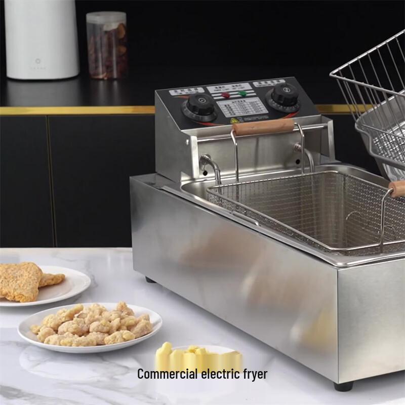 Zhishi 20L Commercial Single Tank Electric Deep Fryer