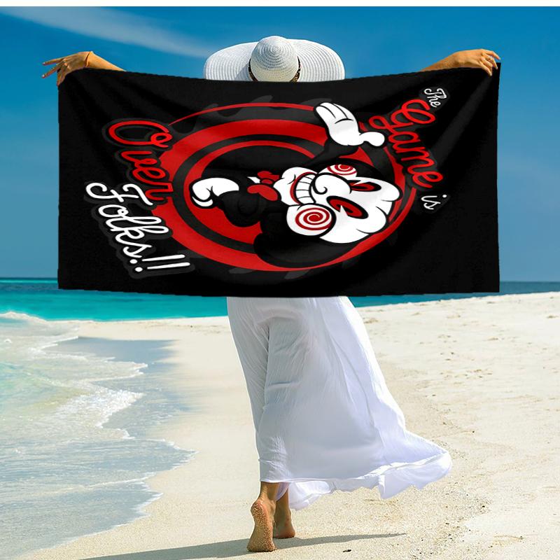 1pc Pennywise3 Beach Towel, Comfortable and Thick, and Swimming/Bath/Picnic/Camping Towel, Suitable for Seaside Beaches