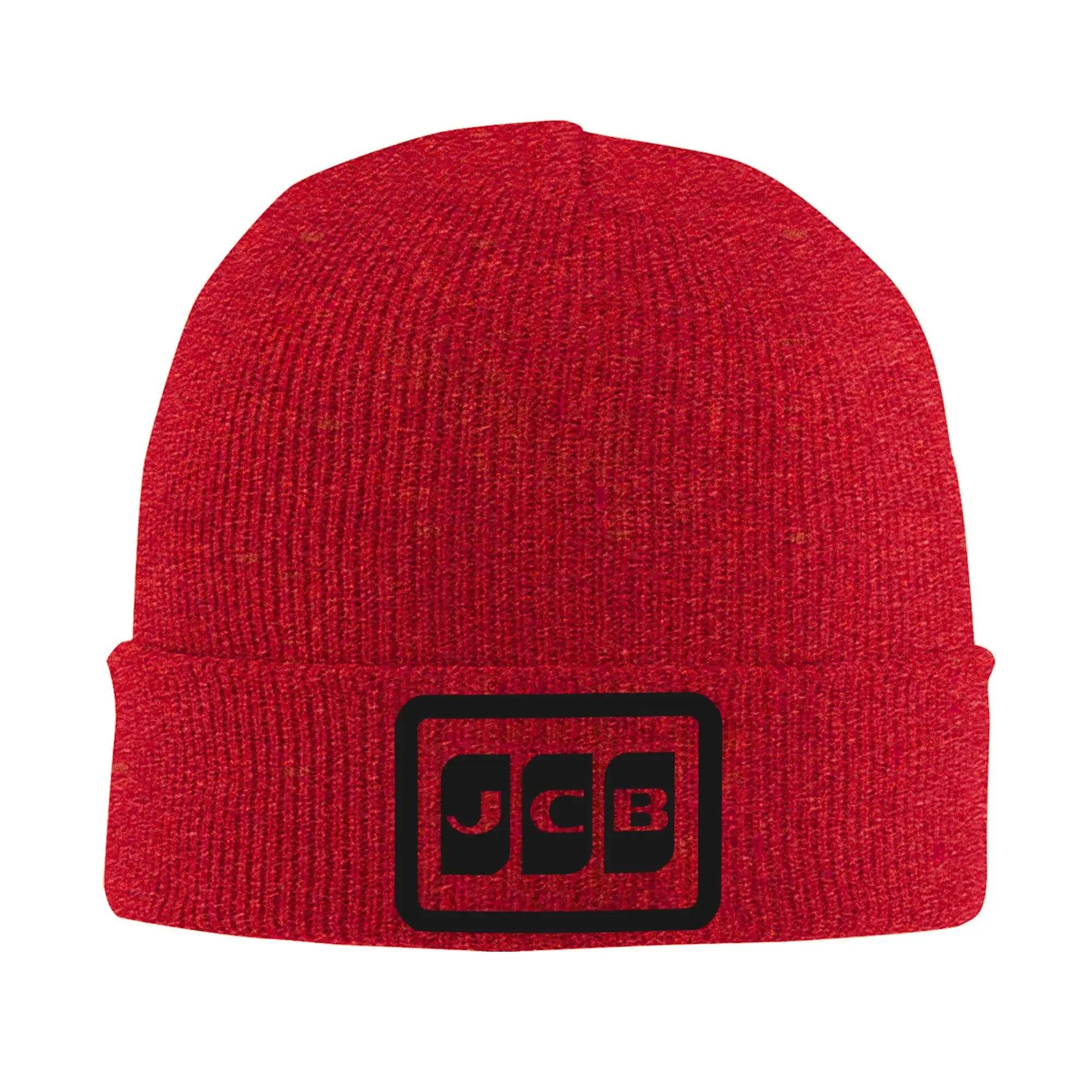 

Custom JCBs Bonnet Hats Fashion Knitted Hat For Unisex Women Winter Warm Skullies Beanies Caps One Size