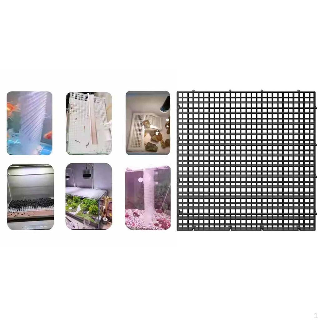 Aquarium Divider Anti Jumping Lid Cover Easy to Install Filter Separation Hood