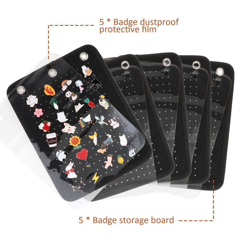 Pin Display Binder Brooch Storage Organizer Creative Stable Durable Felt Stand for Women