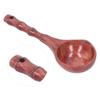 Wooden Soup Spoon WearResistant Porridge Spoon Tablespoon with Hanging Hole for Home Kitchen