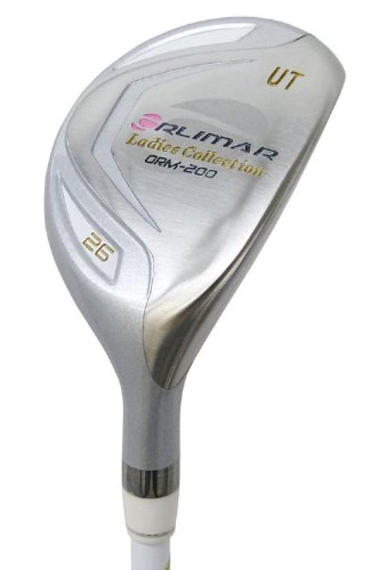 ORLIMAR Golf Half Set Starter Set L Type with Caddy Bag ORM-200 Women's [Right] 8.5 (Black)