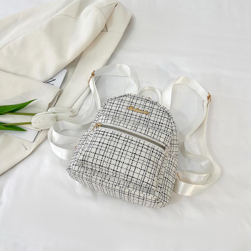 

Модный популярный рюкзак женский 2025 новая мода универсальный женский рюкзак для путешествий высокой ценности белый