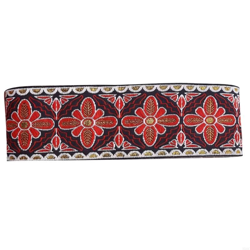Retro Fabric Sewing Trim 7.1yardX50mm Polyester Webbing Ribbon For Sewing Craft HX6C