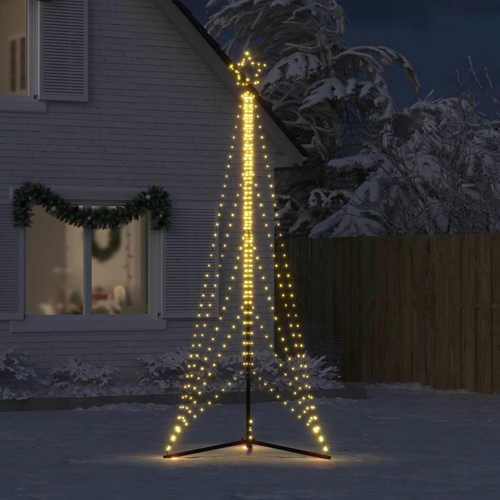 Vidaxl Lampki Choinkowe, 525 Ciepłych Białych Led, 300 Cm