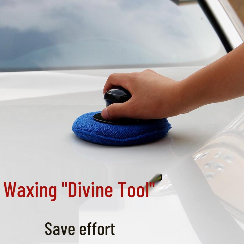 Astree Car Waxing & Washing Coral Fleece Sponge Universal