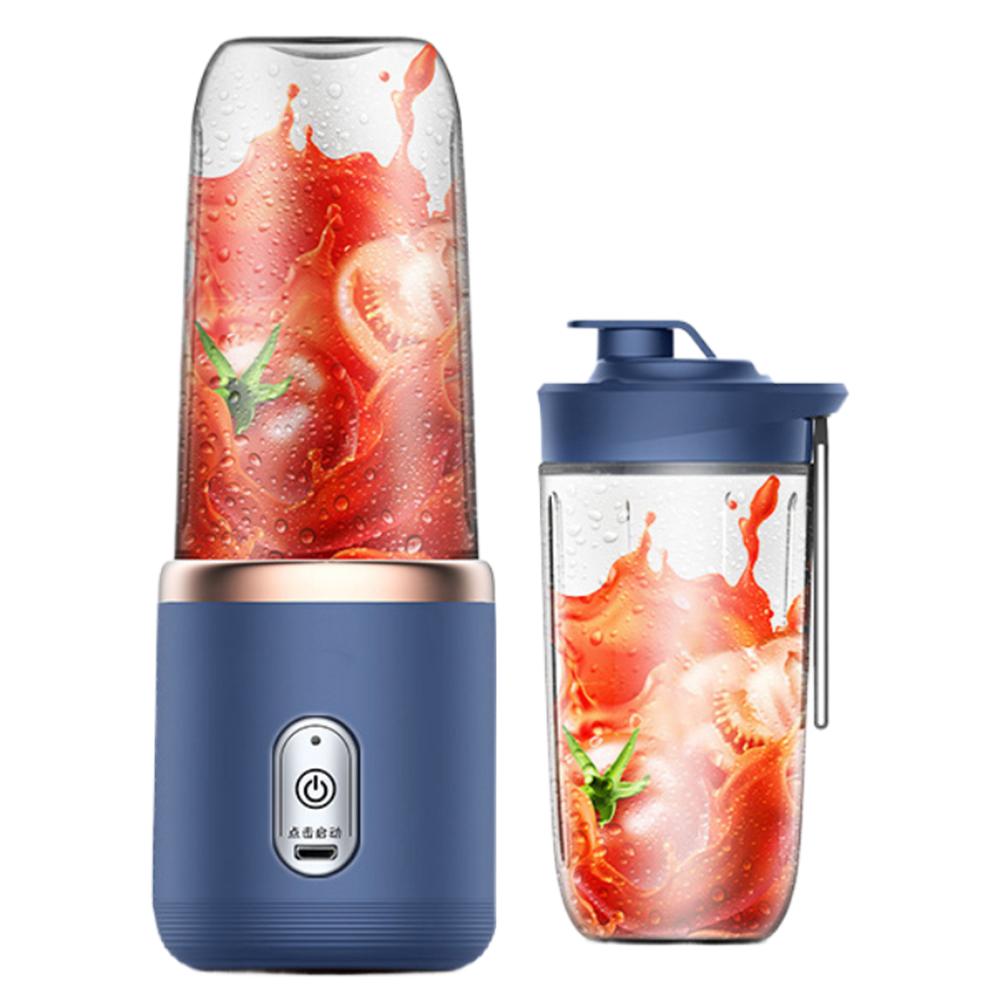 300ml Multifunctional Juicer 6 Blades Small Electric Juicer Summer Personal Fruit Juice Blenders Usb Charging Juicer Juice Cup