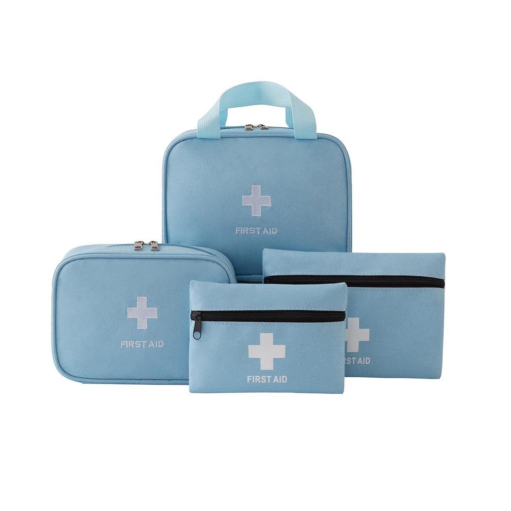 Portable Travel First Aid Kit: Emergency Medicine Bag & Health Storage Pouch
