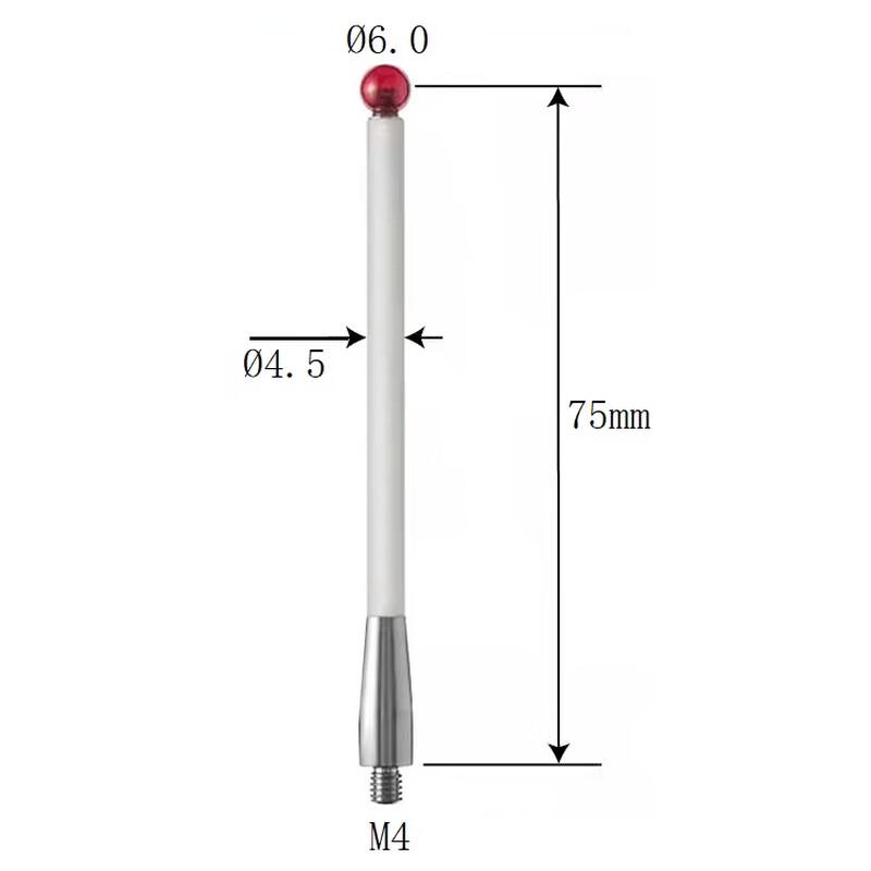 CNC Machine Probe M4 Ruby Ceramic Stylus